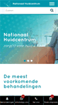 Mobile Screenshot of nationaalhuidcentrum.nl